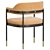 Modern Laskasas DALE Chair 3D model small image 3