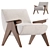 Vendetta Armchair 3D Model Kit 3D model small image 1