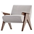 Vendetta Armchair 3D Model Kit 3D model small image 3