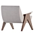 Vendetta Armchair 3D Model Kit 3D model small image 5