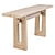 Poliform Nara Wooden Console Table 3D model small image 3