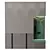 Sleek Hallway Furniture Set 3D model small image 2
