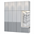 Sleek Hallway Furniture Set 3D model small image 4