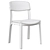 Modern Stackable Wooden Chair Nate 3D model small image 3