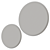 Hawaiian Chic Beveled Mirror Ø120\160 3D model small image 3