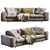 Modern Bonaldo AVARIT Sofa Model 3D model small image 6