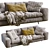 Modern Bonaldo AVARIT Sofa Model 3D model small image 7