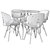 Modern Woodville & Florida Set 3D model small image 3