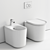 RAK-Valet Compact Ceramic Toilet 3D model small image 5