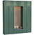 Modern Hallway Furniture Set 3D model small image 3