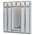 Modern Hallway Furniture Set 3D model small image 4