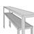 Elegant Console Table in Hudkoff 3D model small image 3