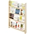 Minimalist Culinary Cookbook Wall Shelf 3D model small image 5