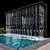 Scenic Pool Scene for Visualization 3D model small image 6