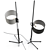 Modern Minimalist Tmc Floor Lamp 3D model small image 2