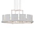 Modernf Luxe Halo Chandelier 3D model small image 2