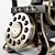 Retro Dial Phone 3D Model 3D model small image 2