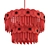 Luxury LED Crystal Chandelier 3D model small image 2