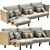 Modern Linteloo Njoy XL Sofa 3D model small image 2