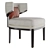 Elegant Frato Beirut Armchair 3D model small image 2