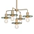 Rocco Sputnik Chandelier by Corrigan Studio 3D model small image 1