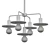 Rocco Sputnik Chandelier by Corrigan Studio 3D model small image 2