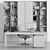 Sleek Office Setup Bundle 3D model small image 5