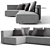 Roda Dandy Sofa Set 3D model small image 2