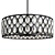 Dealey 8-Light Chandelier by Z-Lite 3D model small image 1