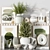High-Quality Decor Set Model 3D model small image 1