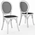 Elegant Modern Dining Table Set 3D model small image 5