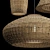 Rattan Pendant Light Trio 3D model small image 3