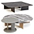 Poliform Mush Coffee Tables Set 3D model small image 1