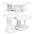 Elegant Poliform Mush Coffee Set 3D model small image 3