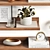 Decor Elements Composition Shelf Set 3D model small image 2