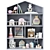 Jabadabado House Shelf Large Gray 3D model small image 4