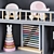 Jabadabado House Shelf Large Gray 3D model small image 1