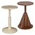 Wooden Rocket & Bobbin Stool 3D model small image 1