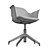 IKEA FJALLBERGET Conference Chair Oak 3D model small image 6