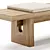  NARA Bench by Poliform 3D model small image 3