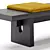  NARA Bench by Poliform 3D model small image 11