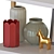  Modern Low Column Woody Shelf 3D model small image 2