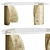 Elegant John Pomp Tidal Console 3D model small image 1