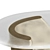 Elegant John Pomp Tidal Console 3D model small image 2