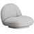 Gubi Pacha Lounge Chair Design 3D model small image 2