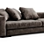 Modern Verzelloni Holden Corner Sofa 3D model small image 2