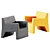 Sleek Outdoor Armchair by Vondom 3D model small image 2