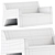 Jut Sofa by Vondom: Sculpted Elegance 3D model small image 2