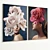 Modern Dual Frame Set Wall Décor 3D model small image 4