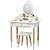 Le Toy Van Vanity Table: Elegance in 33 x 55.9 x 91.4 cm 3D model small image 1